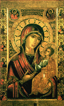 The
Iversk Icon of the Mother of God