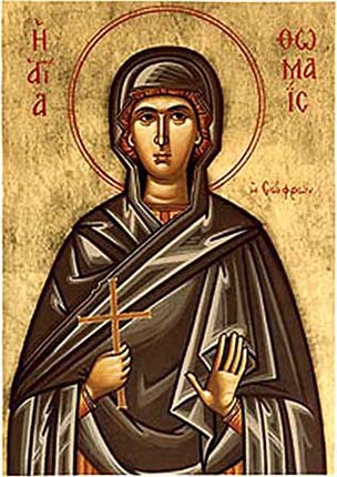 The Holy Martyress
Thomaida