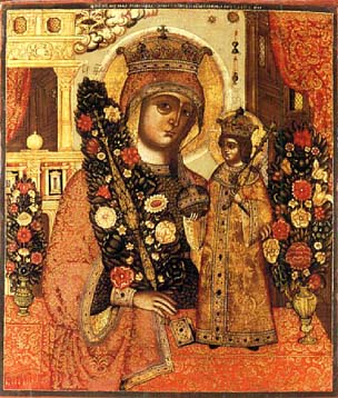 The Icon of the
Most Holy Mother of God, "Unfading Blossom" ("Neuvyadaemii
Tsvet"):